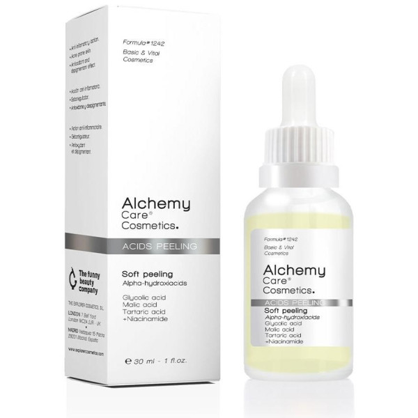 Acids Peeling Soft Peeling, Reafirmantes Y Efecto Lifting Alchemy Care Cosmetics - Perfumes Club