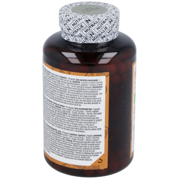Nutralie Turmeric Cúrcuma Complex 120 Cápsulas