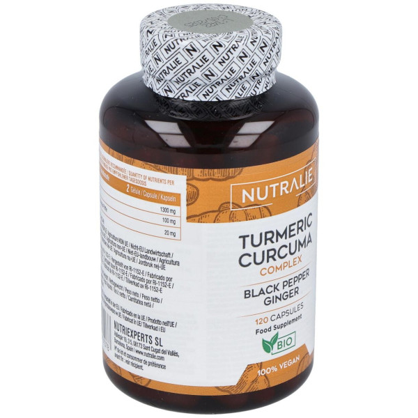 Nutralie Turmeric Cúrcuma Complex 120 Cápsulas