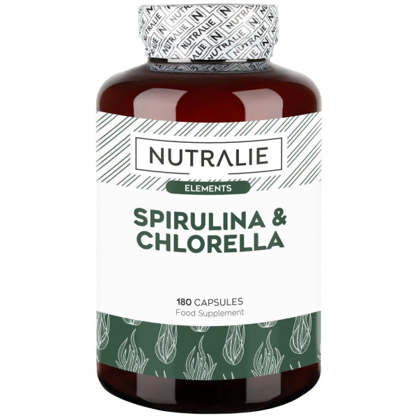Nutralie Espirulina Y Chlorella 180 Cápsulas
