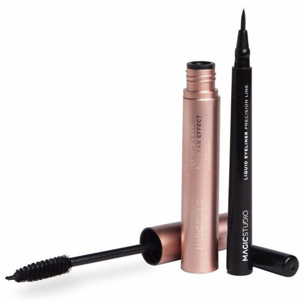 Magic Studio Shaky Liquid Eyeliner Y Volume Mask 2Uds