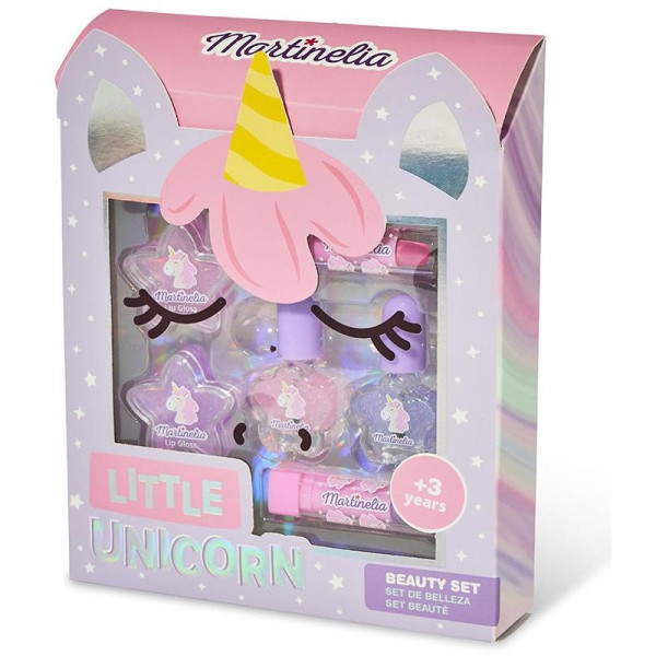 Martinelia Set Little Unicorn Face +3 Years 6Uds