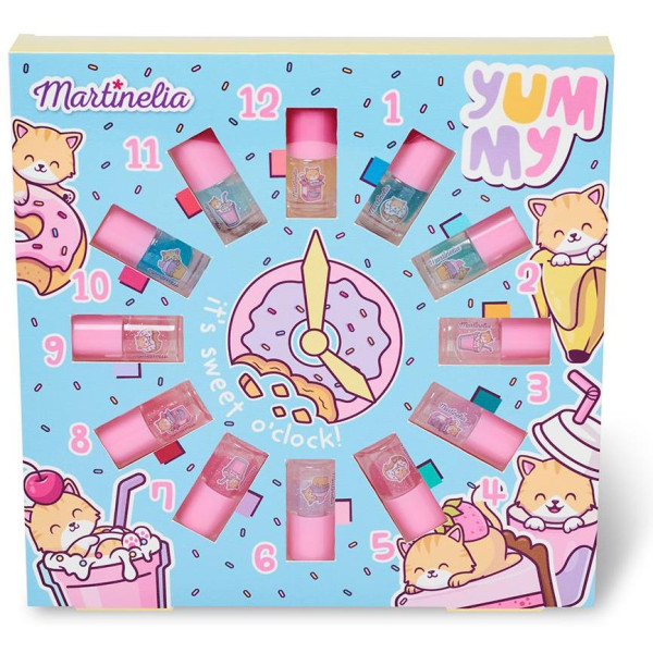 Yummy Clock Nail Polish Beauty Lote 12 Pz