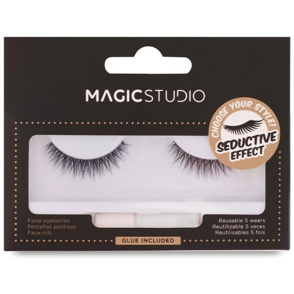 Magic Studio Eyelashes Seductive Effect 1Ud