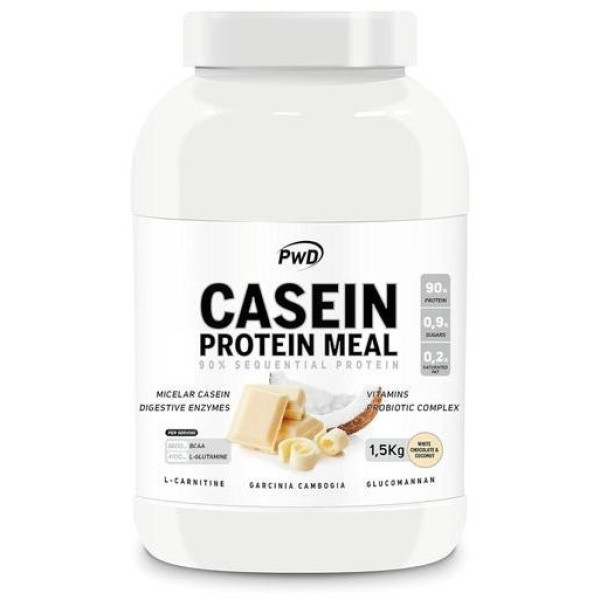 Pwd Casein Protein Meal White Chocolate With Coconut 1.5Kg