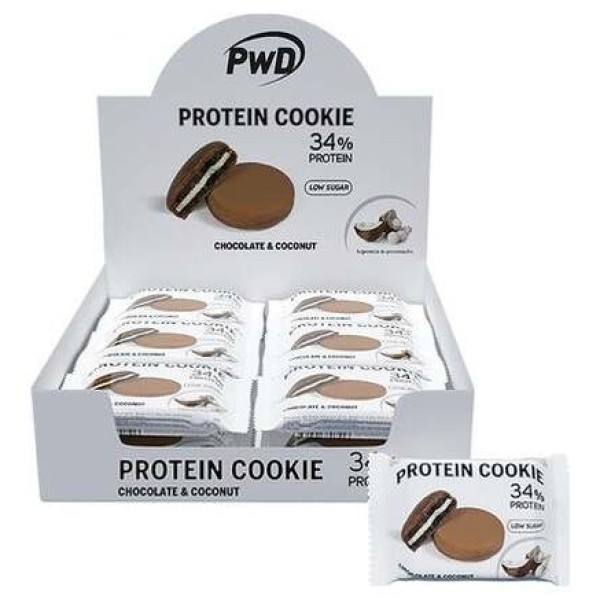 Protein Cookie 34% Protein Choco-Coconut 18Uds.