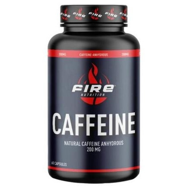 Fire Nutrition Caffeine Anhydrous 200Mg 60Caps