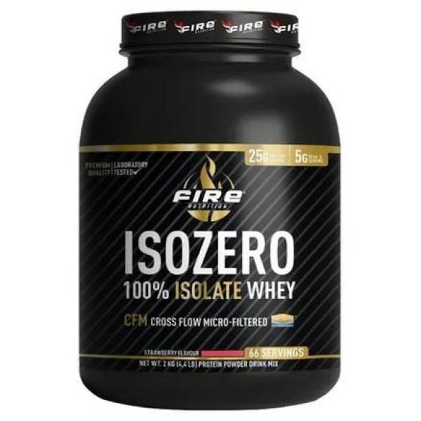 Fire Nutrition Isozero Cfm 100% Isolate Strawberry 2Kg