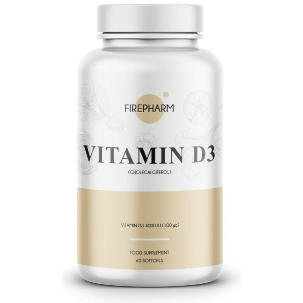 Fire Nutrition Firepharm Vitamina D3 60 Perlas