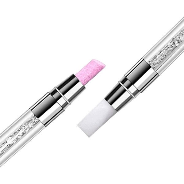 Quartz Dual Stick Punta De Cuarzo Y Goma 1 U