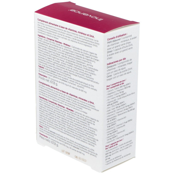 Gestavance Embarazo 30Comp.+30Cap. 2