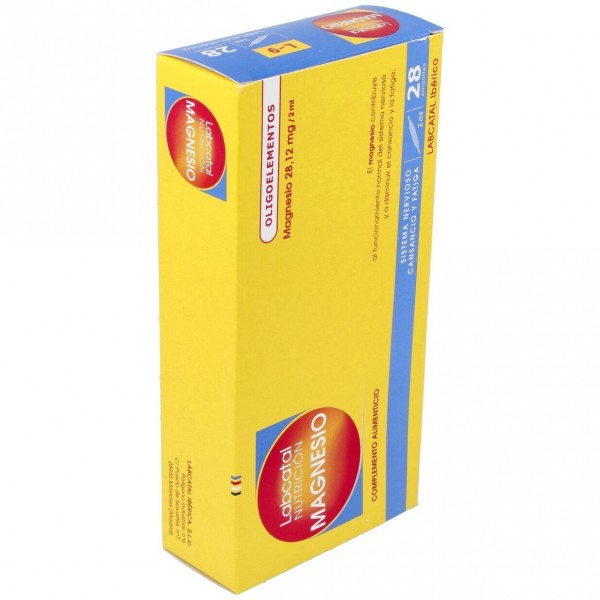 Labcatal 09 Magnesio Ampollas, 28 X 2 Ml