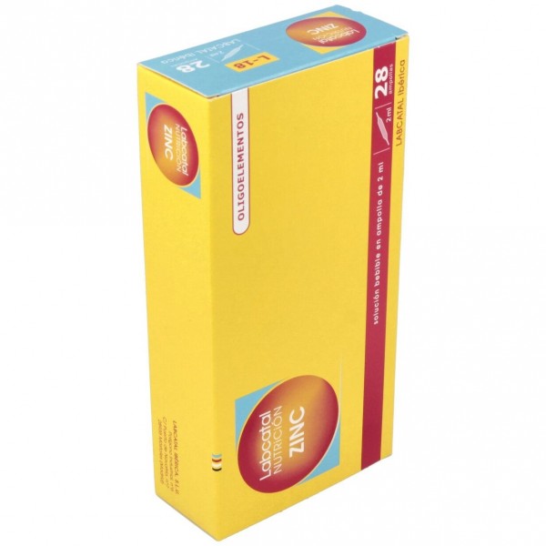 Labcatal 18 Zinc 28 Ampollas 2Ml