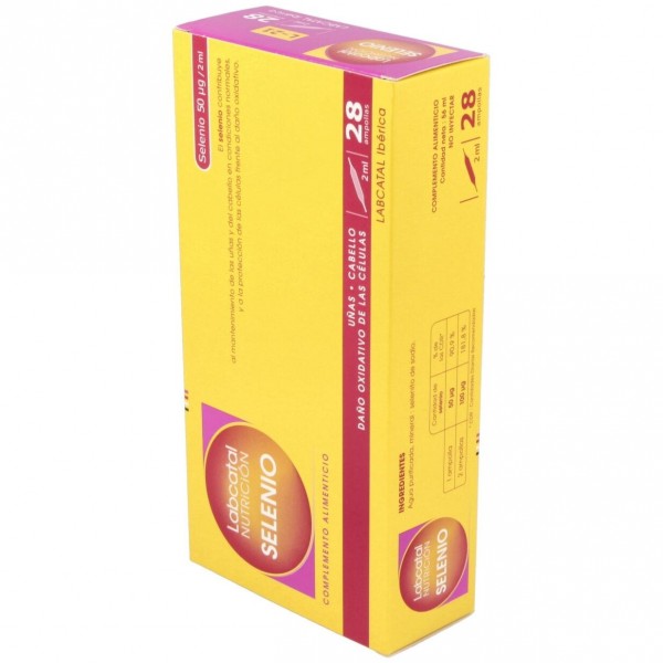 Labcatal 21 Selenio 28 Ampollas