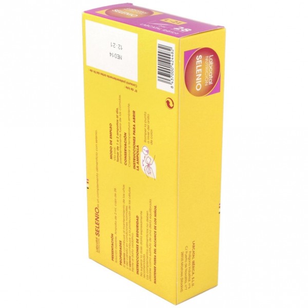 Labcatal 21 Selenio 28 Ampollas