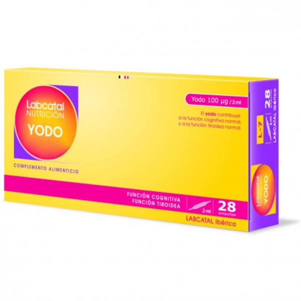 Labcatal Nutrición Yodo (Labcatal 7), 28 Ampollas