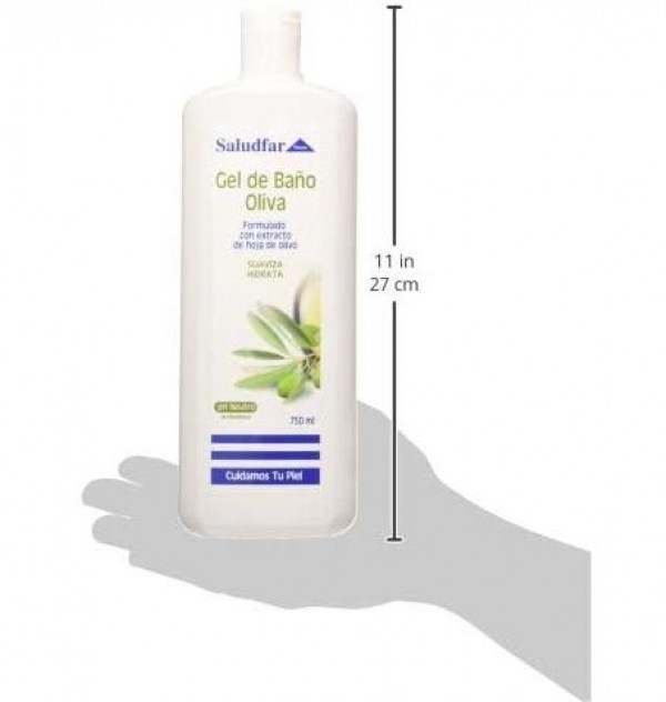Saludfar Gel De Baño Dermoliva (1 Envase 250 Ml Duo)
