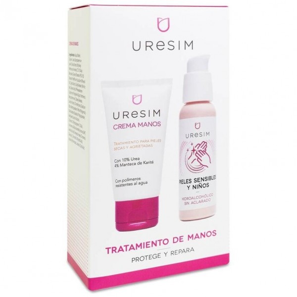 Pack Uresim Crema Manos + Gel Limpiador Manos, 50 Ml + 30 Ml