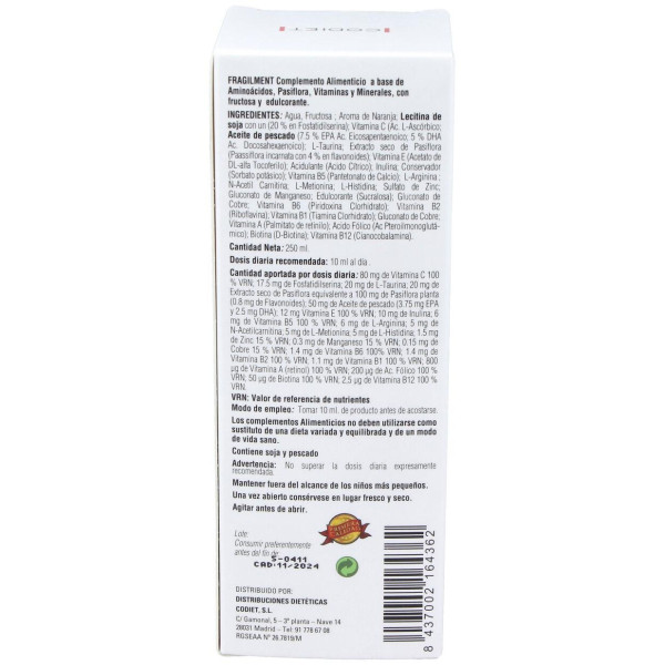 Codiet Fragilment 250 Ml