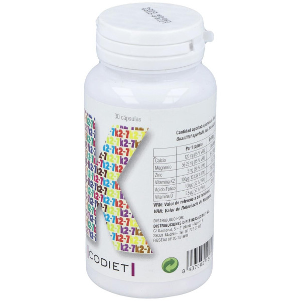 Codiet Vitamina K2 7 30Caps
