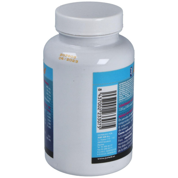 Just Aid Amino Aid Bcaa Aminoacidos Ramificados 100Comp