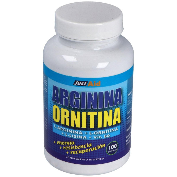 Arginina+Ornitina (Aminoacidos) 100Comp.