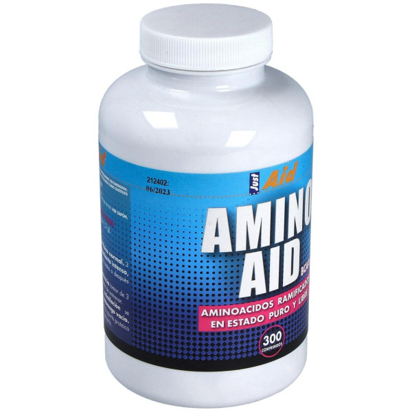 Just Aid Amino Aid Bcaa Aminoacidos Ramificados 300Comp