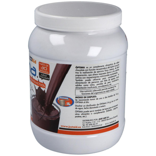 Optima Batido Proteinas Chocolate 420Gr