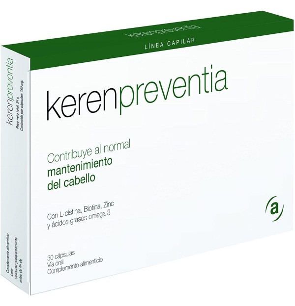 Keren Preventia, 30 Capsulas. -  Actafarma Laboratorios
