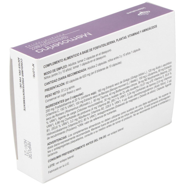 Equisalud Internature Memoserina Complex 60Caps
