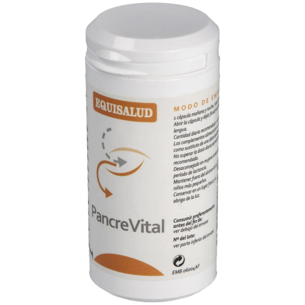 Equisalud Pancrevital 60 Cáp
