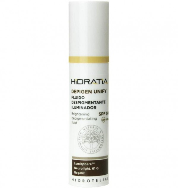Hidrotelial Depigen Unify Spf 50+ - Despigmentante Fluido Iluminador (1 Envase 50 Ml)