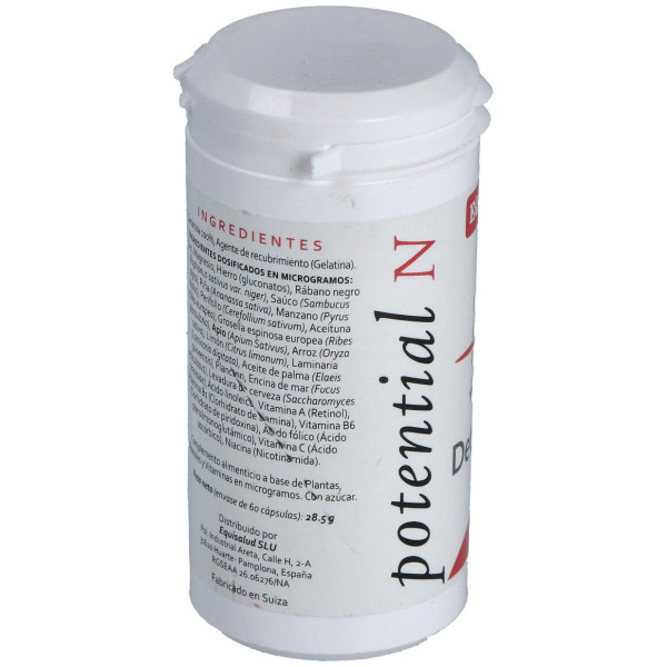 Equisalud Potential N Detoxvital 60Caps