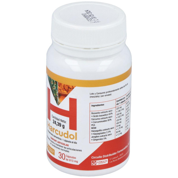 Anroch Fharma Harcudol 813Mg 30Caps