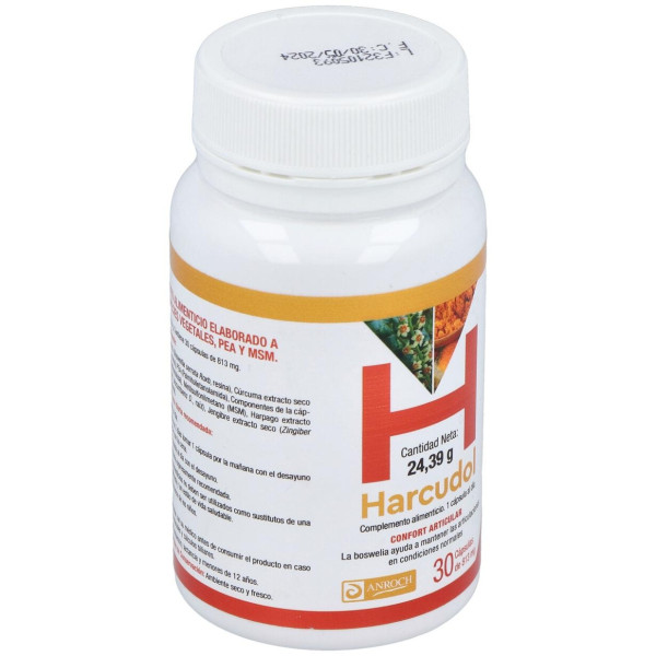 Anroch Fharma Harcudol 813Mg 30Caps