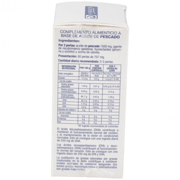 Q.Ore Premium Omega 3 60Perlas