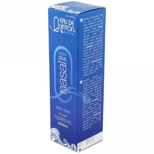 Quinton Action Nasal Hygiene Hyperto. Spray 100Ml
