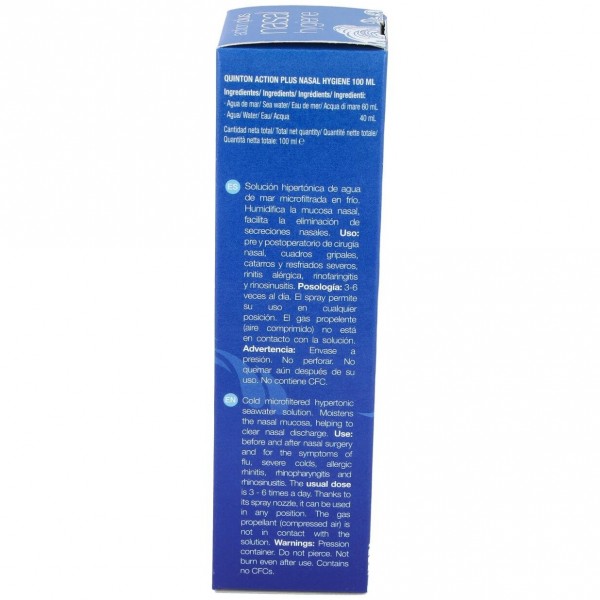 Quinton Action Nasal Hygiene Hyperto. Spray 100Ml