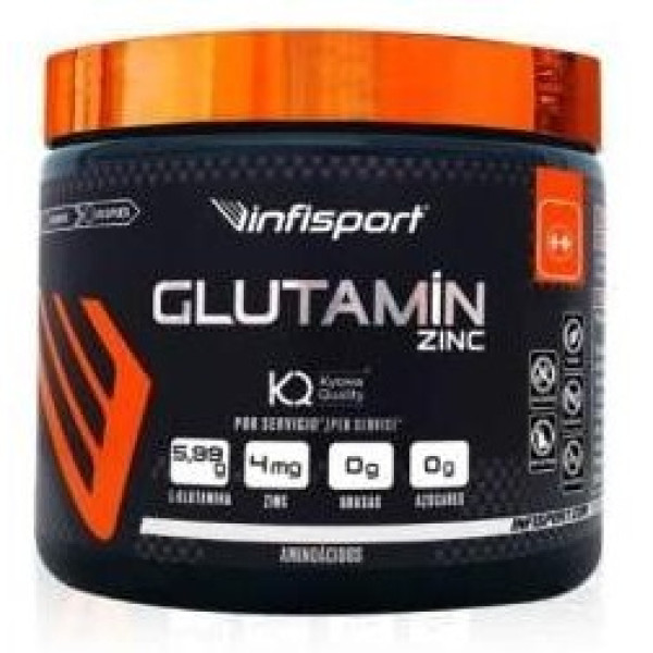 Infisport Isport Glutamina + Zinc 300G