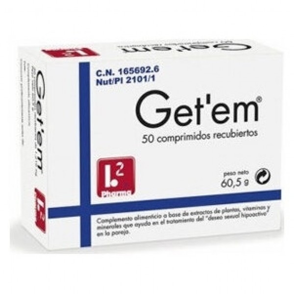 Get´Em 50 Comprimidos Recubiertos