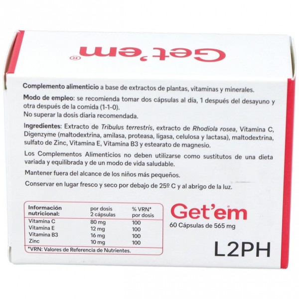 Get´Em 50 Comprimidos Recubiertos