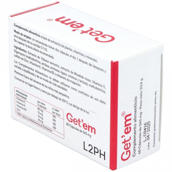 Get´Em 50 Comprimidos Recubiertos