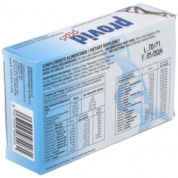 Provid Plus 30 Caps Enzibio