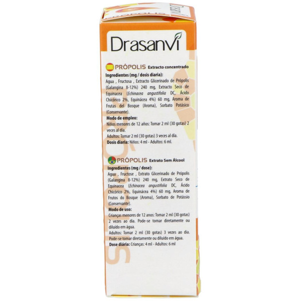 Propolis Extracto Sin Alcohol Con Echinacea 50Ml.