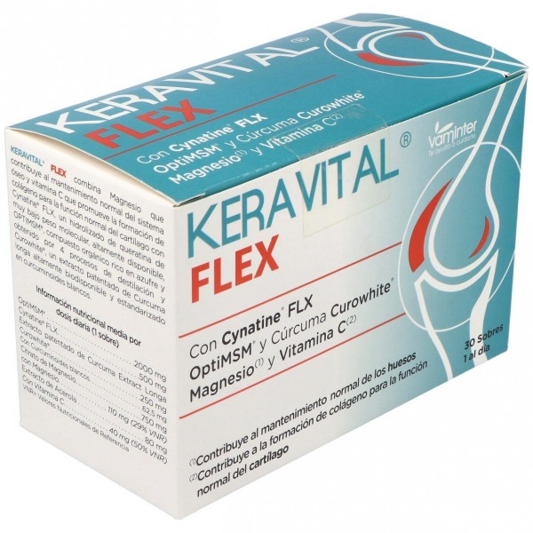 Ineldea Keravital Flex Sabor Limón 30 Sobres