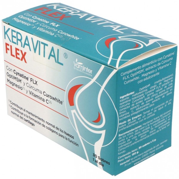 Ineldea Keravital Flex Sabor Limón 30 Sobres