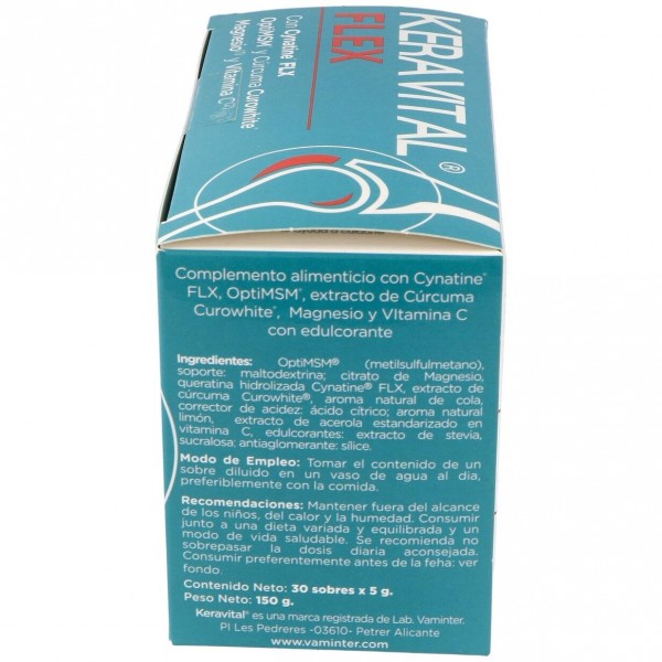 Ineldea Keravital Flex Sabor Limón 30 Sobres