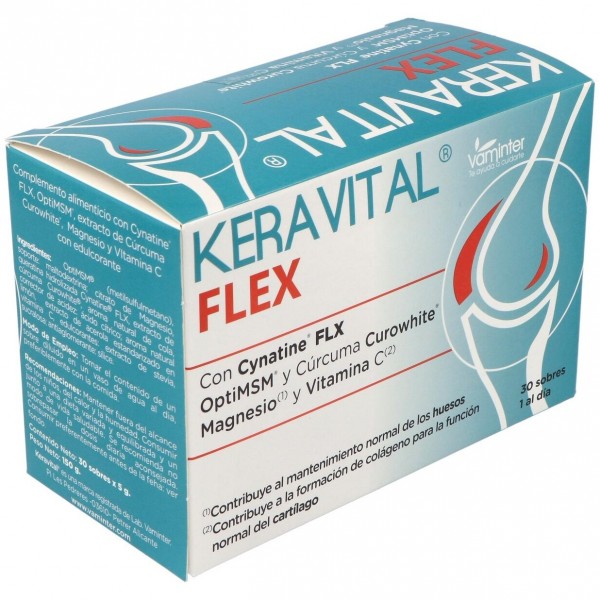 Ineldea Keravital Flex Sabor Limón 30 Sobres