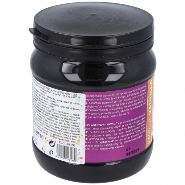 Vaminter Colagenova Movility Sabor Vainilla 390G