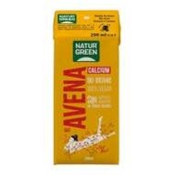 Naturgreen Bebida Ecológica De Avena Con Calcio 200Ml